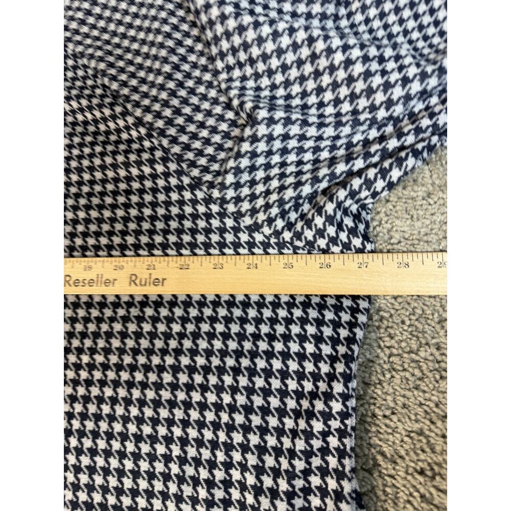 Tommy Hilfiger Tunic Womens 3X Blue Check Long Sleeve Crew Neck Polyester - Picture 10 of 11